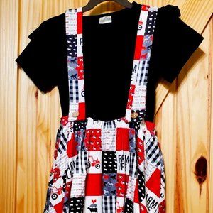 Girls Farm Life Jumper Size 7/8 NWOT